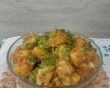 A picture of step 4 of Alu ki sabji.