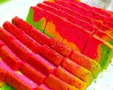 Foto langkah ke 5 dari resep Rainbow Panggang #Favorit PaonTaksu.