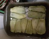 Foto del paso 3 de la receta: Zapallos Italianos Rellenos acompañados de arroz y papas fritas