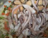 Foto del paso 3 de la receta: Arroz con calamar y almejas. Para semana santa