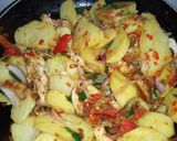 A picture of step 7 of Spicy Irish potatoes.