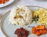 Foto langkah ke 5 dari resep Nasi Liwet Daun Jeruk.