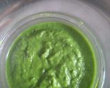 A picture of step 3 of #Green chutney.