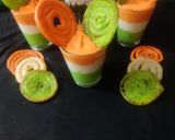 तिरंगा श्रीखंड वित्त तिरंगा जलेबी (Tiranga shrikhand with Tiranga jalebi recipe in Hindi) रेसिपी चरण 8 फोटो