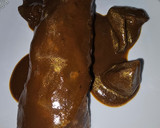 Foto del paso 8 de la receta: Canelón de carrilleras de cerdo al vino tinto con setas de temporada
