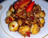 Foto langkah ke 6 dari resep Puasa Hari ke 13 (Sambel Usus Telur puyuh).