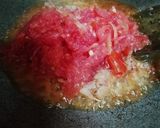 A picture of step 4 of Arbi Masala Curry.