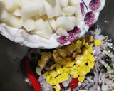 A picture of step 6 of Corn daliya upma.