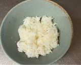 A picture of step 1 of Japanese Raw Egg Rice.