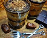 Foto langkah ke 10 dari resep Parfait Ubi Kurma Cokelat.