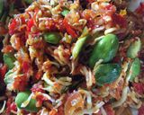 Foto langkah ke 4 dari resep Sambal pete dan teri Medan.