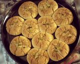 A picture of step 11 of Sorghum flour cashew cookies.(jowar flour).
