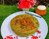 A picture of step 7 of Bathua Paratha.