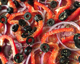 Foto del paso 6 de la receta: Hojaldre de verduritas en rojo