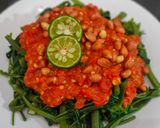 Foto langkah ke 3 dari resep Plecing Kangkung khas Lombok.