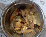 Foto langkah ke 4 dari resep Potato Wedges.