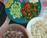 Foto langkah ke 3 dari resep Oseng-oseng mercon cumi asin feat tempe.