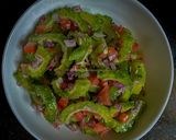 A picture of step 5 of Karele Salad or Bitter Gourd Salad.