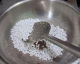 A picture of step 1 of Sago Dahi Vada.