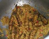 A picture of step 7 of Bitter gourd with beef mince filling (qeema bhare karely).