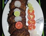 A picture of step 7 of Peshawari Chapli Kebabs.
