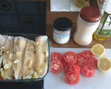 Foto del paso 4 de la receta: Filetes de merluza al limón 🍋 y gratinados con pan rallado