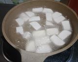Foto langkah ke 2 dari resep Tumis Jamur Tahu Cabe Hijau.