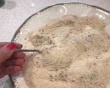 Foto del paso 4 de la receta: Bistec apanado clásico (milanesa) con coliflor granulada