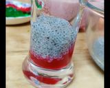 A picture of step 12 of Sabudana(Sago) pink falooda.