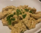 صورة لخطوة 5 من وصفة دجاج صدور بالكريمة - كيتو / Keto Creamy Chicken 🍗