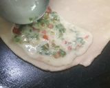 A picture of step 3 of Hot and Tasty Haray Masale Ka Paratha.