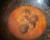 A picture of step 5 of Cauliflower kofta curry.