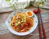 韓式辣醬冷拌麵的食譜步驟7照片