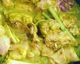 รูปขั้นตอนการทำที่ 2 ของ Masak lemak chili api ayamแกงกะทิพริกขี้หนู