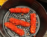 Foto del paso 3 de la receta: Deditos de queso con Cheetos flamin’ en freidora de aire