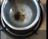 A picture of step 1 of Masala chaiii.
