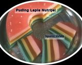 Foto langkah ke 7 dari resep Puding lapis nutrijel.
