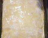A picture of step 5 of Fillo pastry with meat.