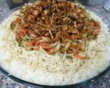 A picture of step 16 of Singaporean Rice.