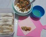 Chinese Spring Roll with Ngo Hiong Herbs langkah memasak 3 foto