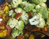 A picture of step 6 of Mix vegetables with soya.