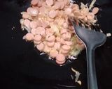 Foto langkah ke 2 dari resep Spaghetti Carbonara praktis tanpa telur.