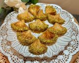 कुरकुरा फैन बकलावा (Crispy Fan Baklava) रेसिपी चरण 9 फोटो