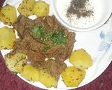 A picture of step 12 of Beef bihari boti.