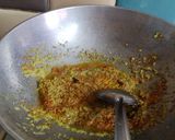 A picture of step 4 of Chana masala.