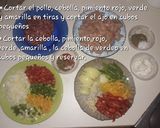 Foto del paso 1 de la receta: "Fajitas de pollo o carne"