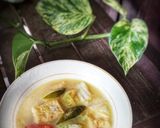 Foto langkah ke 4 dari resep Sayur santan Sawi Putih dan Tahu.