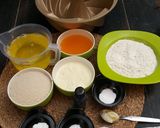 Foto langkah ke 1 dari resep Bolu Kukus Marmer Putih Telur.