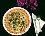 A picture of step 9 of Vegetable Macaroni.