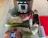 A picture of step 1 of Jiro-style ramen with InstantPot.